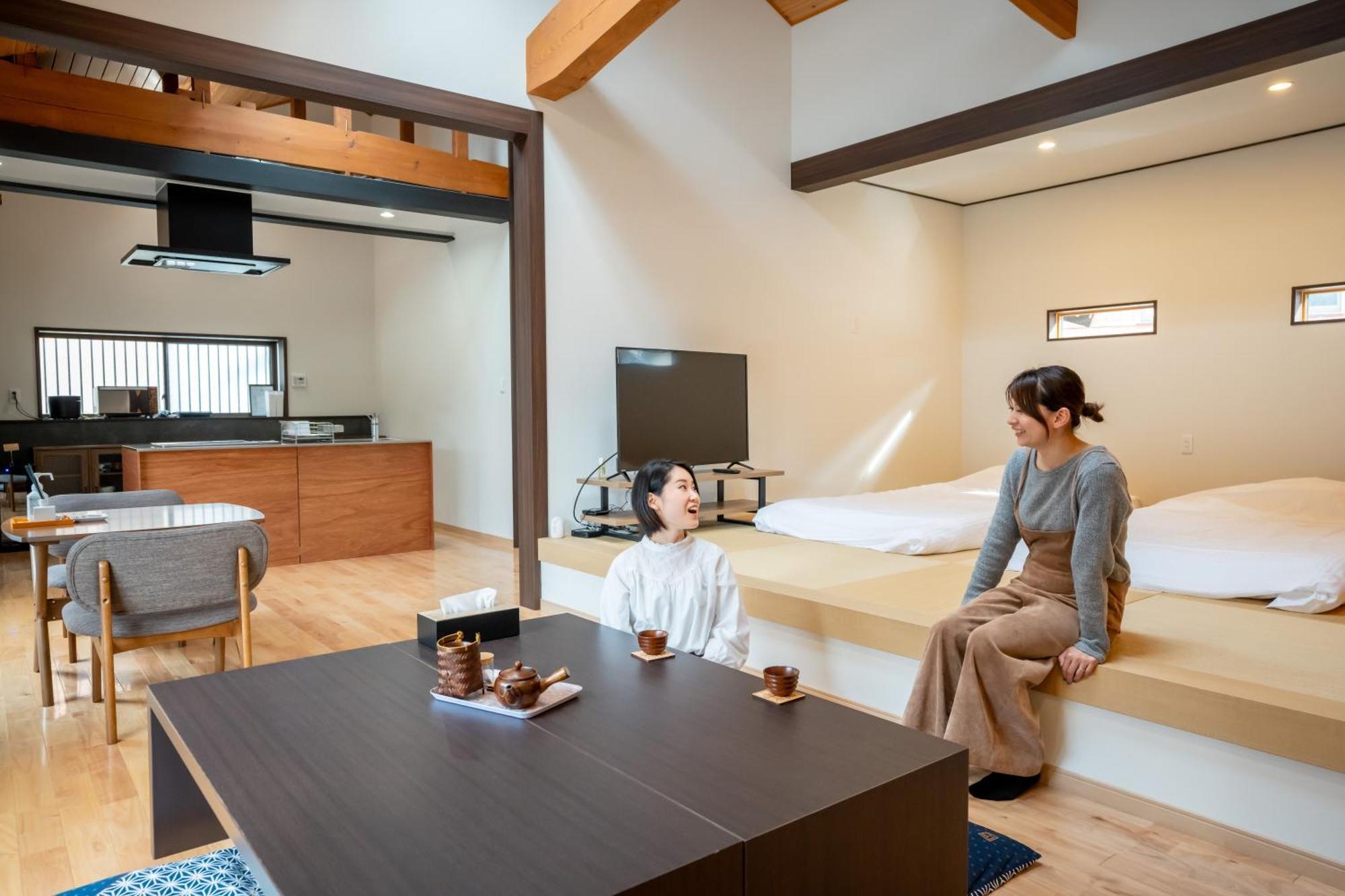 Villa Miyako 源泉かけ流し客室温泉ヴィラ みやこ別邸 Goto Exterior foto